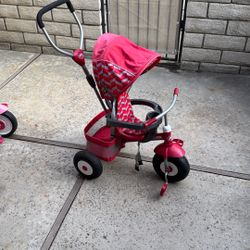 Radio Flyer 4-in-1 Red And Pink