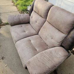 COUCH recliner- Gently used
