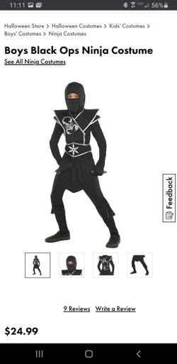 Black Ops Ninja Custome