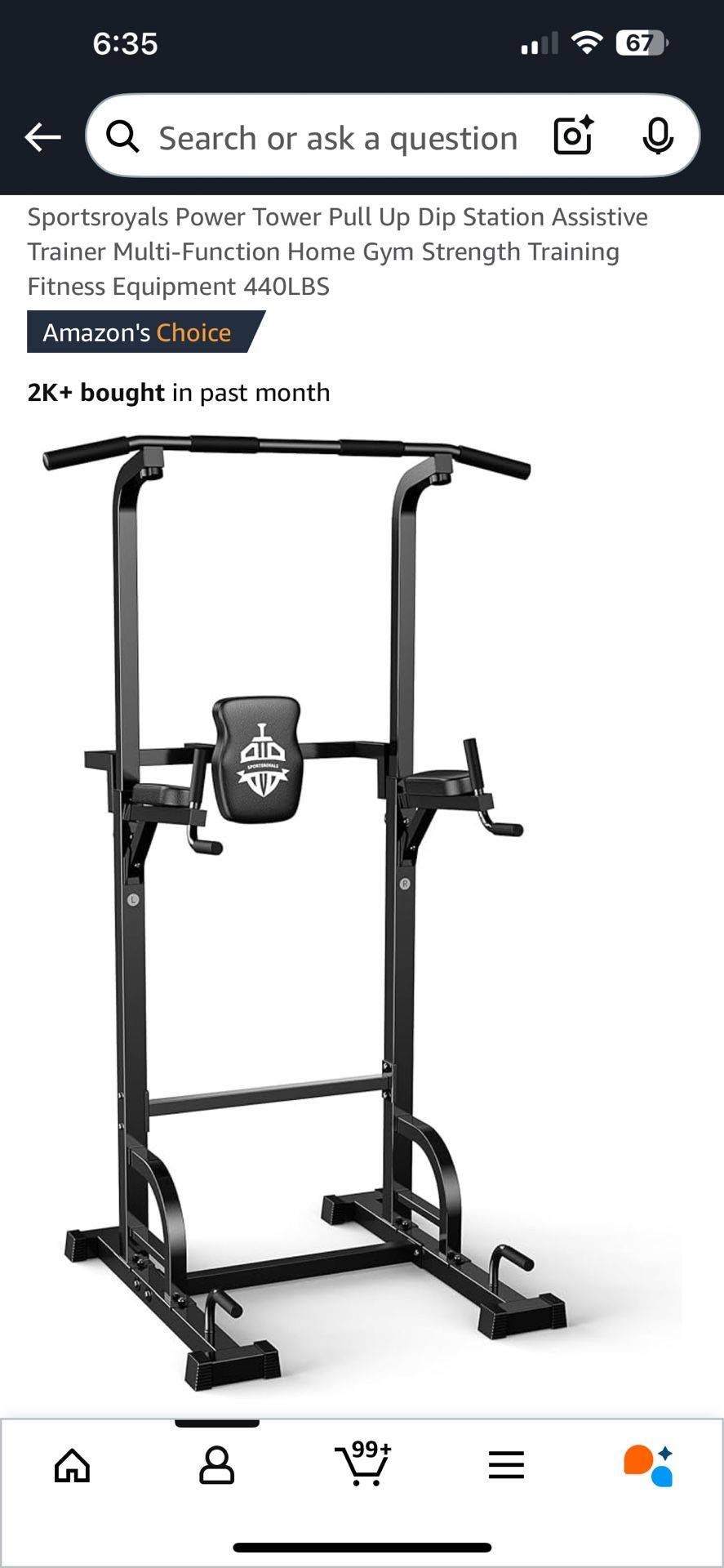 Used Pull Up Dip Station