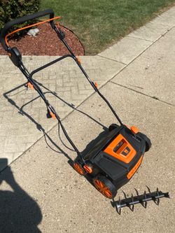 Wen lawn dethatcher and scarifier