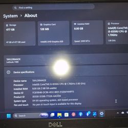 Dell Latitude Laptop 