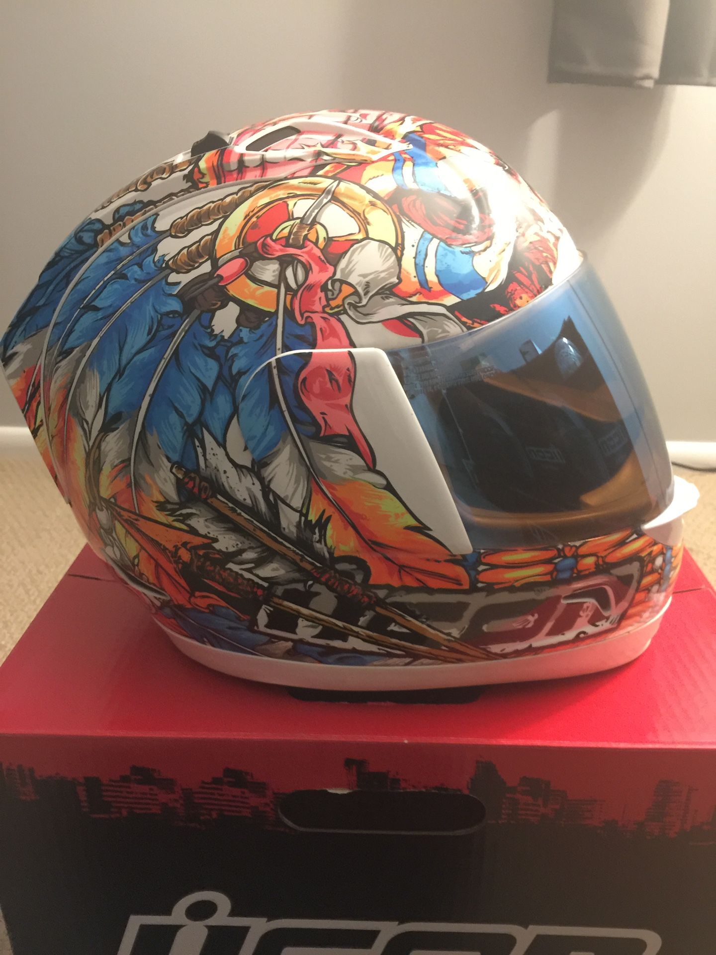 Icon Motorcycle Helmet