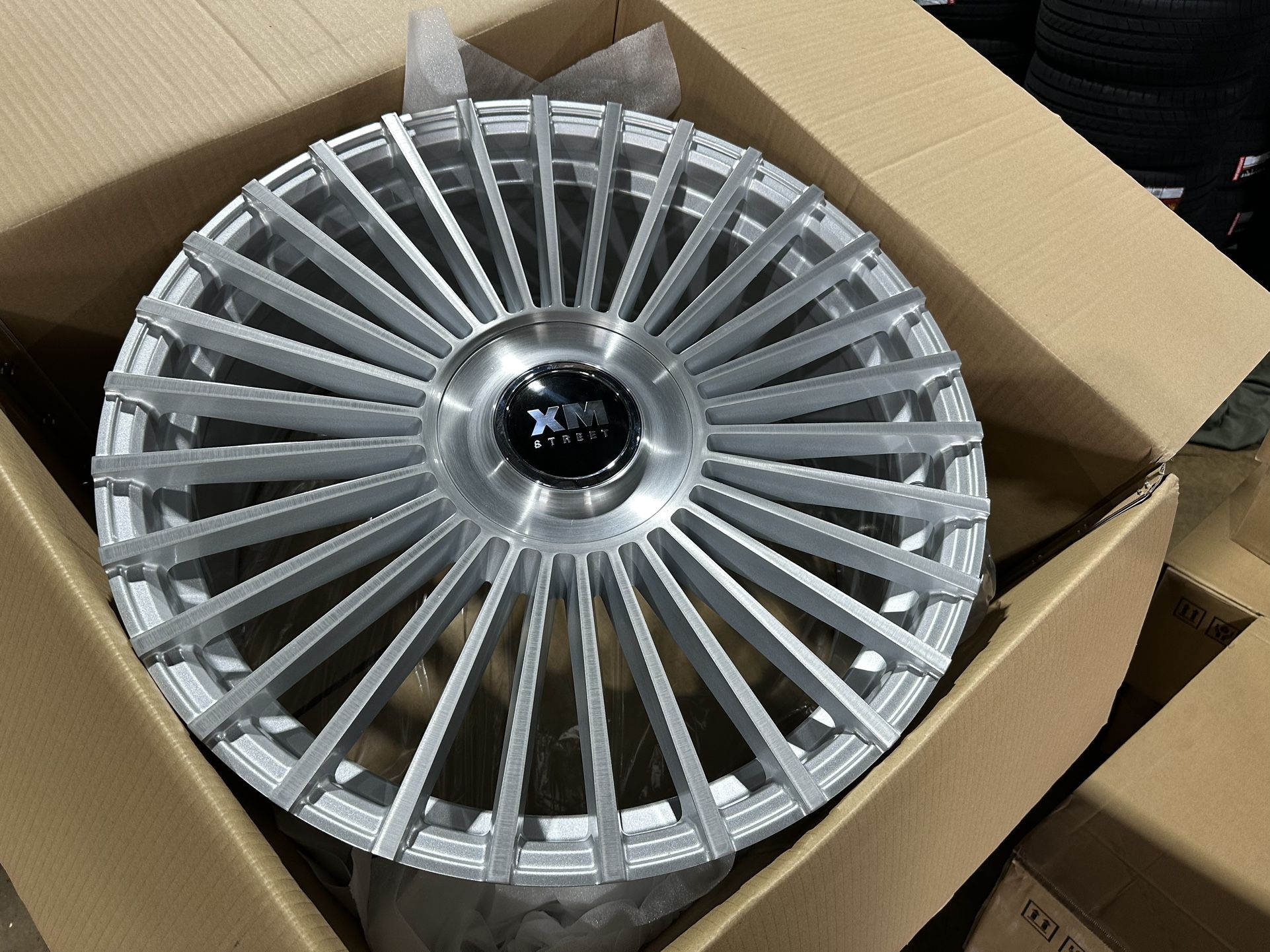 4 New 22x9.5 Wheels Only