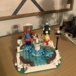 LEGO ice skating rink