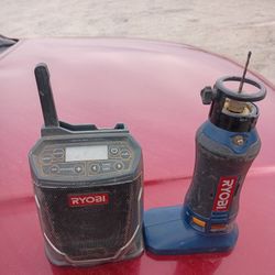 Ryobi Radio and Drywall Tool 