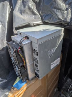 ASIC Cryptocurrency Miner with PSU