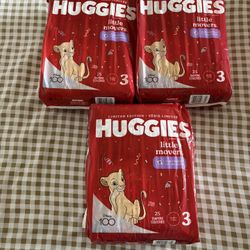 Huggies Diaper Bundle Size 3