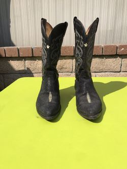 Botas piel de mantarralla