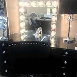 vanity with mirror  1299