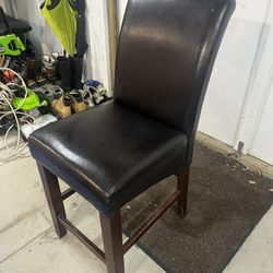 (3) Espresso Bar Stool