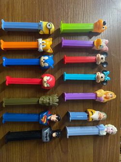PEZ Dispensers Mixed Lot of 39