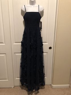 Brand New Party Dress Size 5 Dark Blue