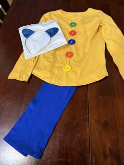 Pete The Cat Costume 6-8