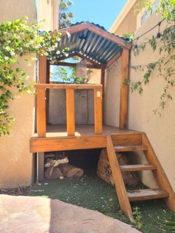 FREE - Wood Outdoor Playset