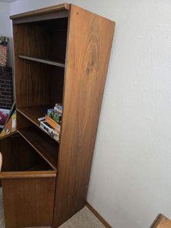 Teak bookshelf