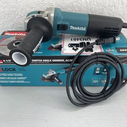 7.5 Amp Corded 4-1/2 in. X-LOCK Angle Grinder with AC/DC Switch