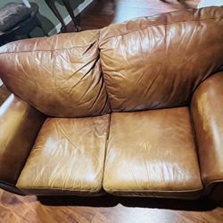 Leather Sofa 