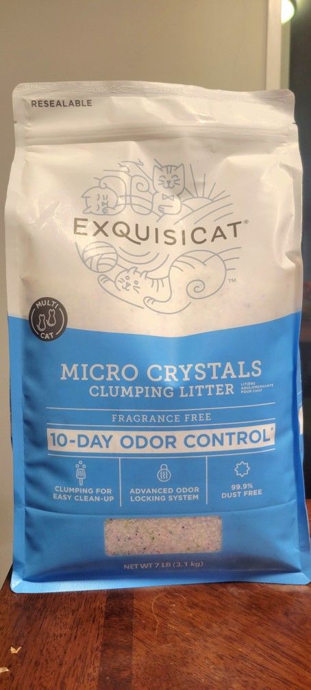 Exquisicat clumping micro crystals hotsell