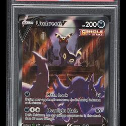 2021 Pokemon Sword & Shield Evolving Skies Alt Art Umbreon V #189 PSA 10 GEM MINT