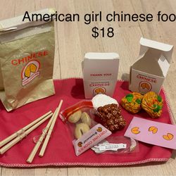 American Girl Chinese Food Ser
