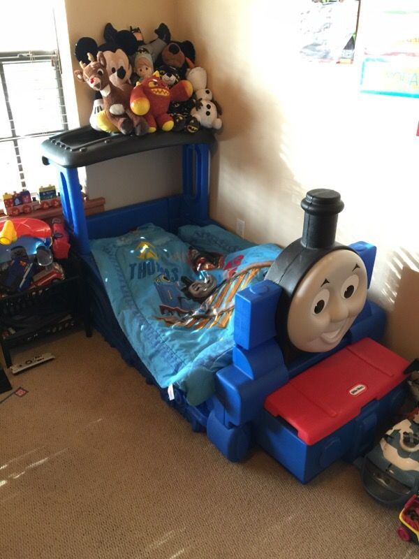 Little Tikes Thomas The Train Toddler Bed for Sale in Miami, FL OfferUp
