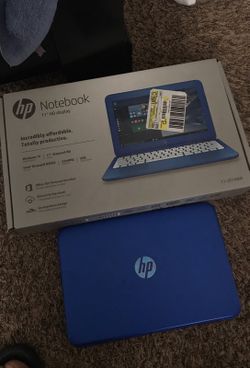 HP notebook 11” HD display