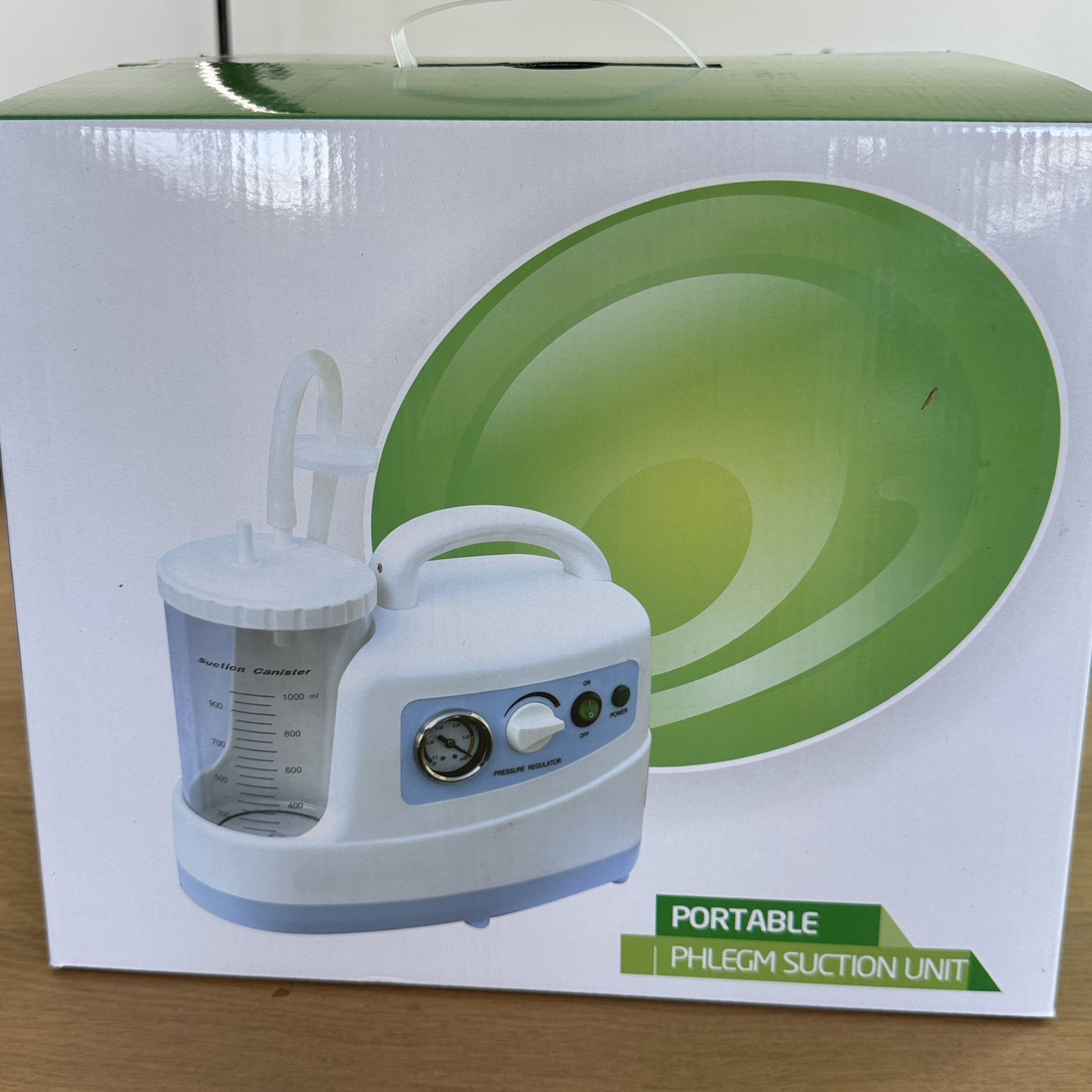 Portable Quiet Suction Unit Vacuum Phlegm Medical Emergency Aspirator 110V 60Hz
