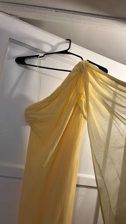 Butter yellow dress