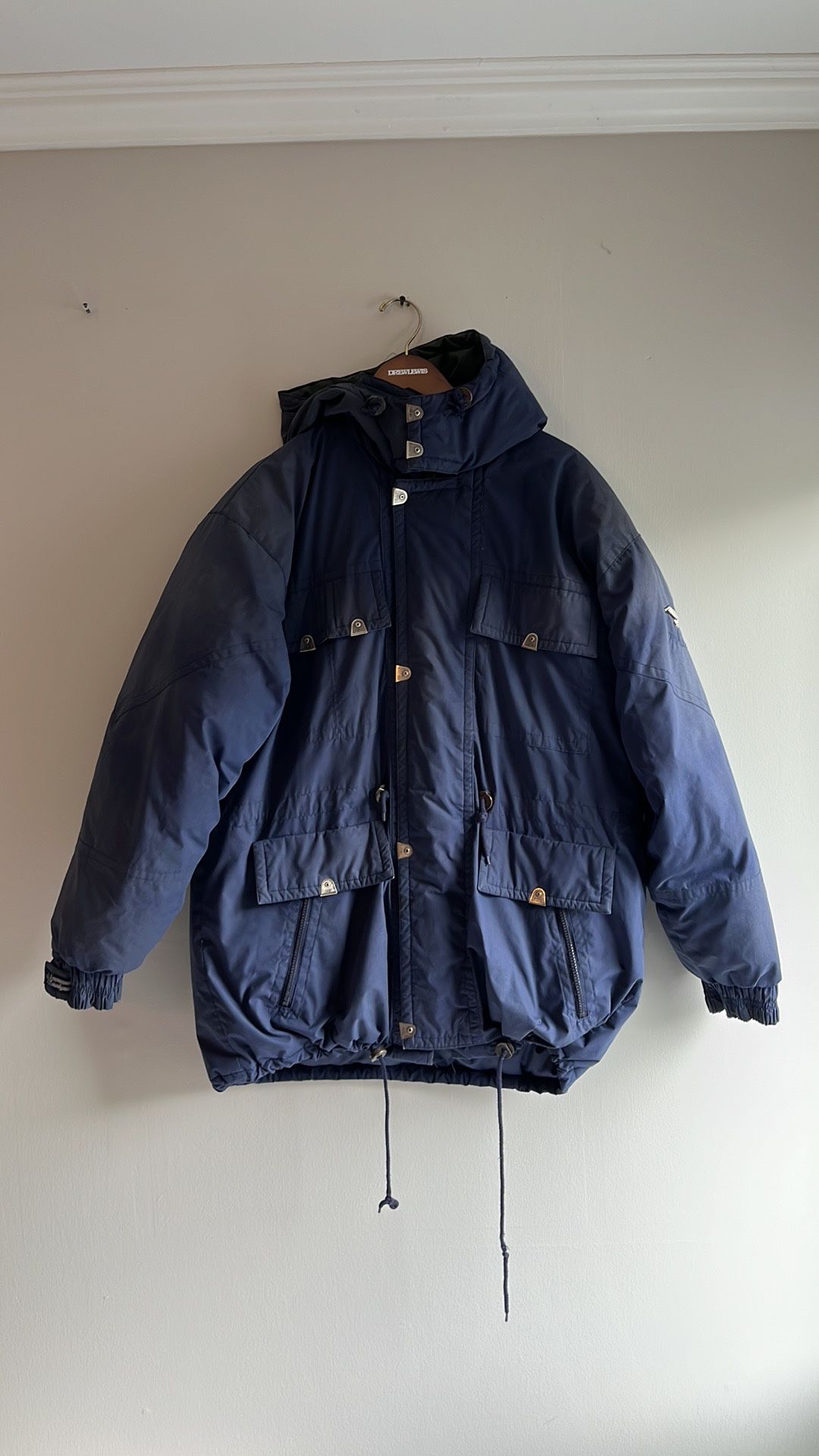 Vintage Triple F.A.T. Goose Down Zip Up Hooded Parka