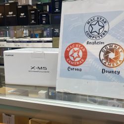 Fujifilm X-M5 With 15-45mm Lens 