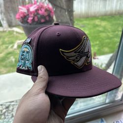 Anaheim Angels X OG Anaheim Ducks (colors) Cap City Size 7
