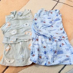 Halo Sleep sack Swaddle 100% COTTON Newborn Size