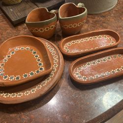 Mexican Barro Dishes 