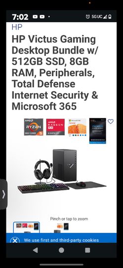 HP VICTUD GAMING DESKTOP