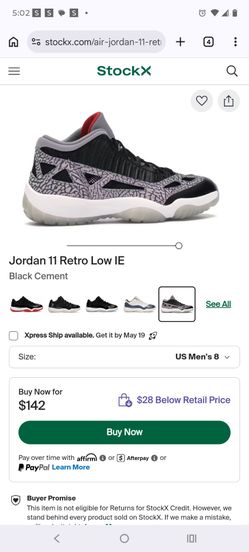 JORDAN 11S  retro Low IE