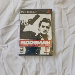 New Sealed Ps2 Mademan Confessions Of The Family Blood 