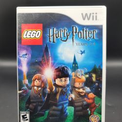 Nintendo Wii  LEGO Harry Potter Years 1-4 ( Tested & Working  ) 