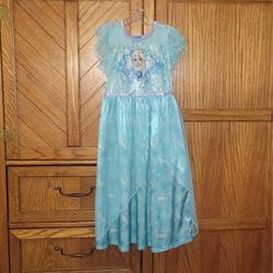 Kid's Girl's Size M 7/8 Disney Frozen Elsa Dress Halloween Costume Excellent Condition PRICE Is Firm Cash Only 