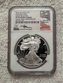 2016 W Eagle Silver Dollar