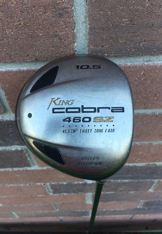 King Cobra 460 SZ 10.5 Degree Loft Titanium Head Driver, Stiff Flex