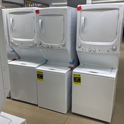 GE washer & dryer Stackable Black Friday Sale!! GUD27ESSMWW 