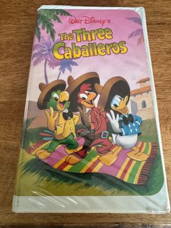 The Three Caballeros Disney Classic VHS