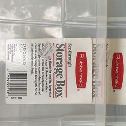 Plastic Storage Containers 
