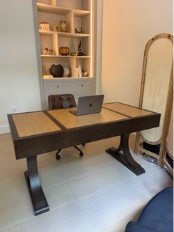 Executive desk with chair