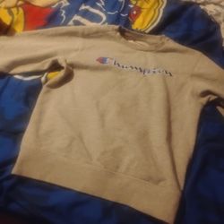 Grey champion sweater