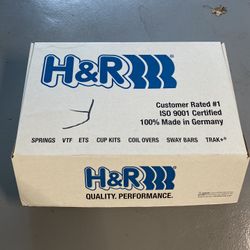 New H&R Sport Lowering Springs 