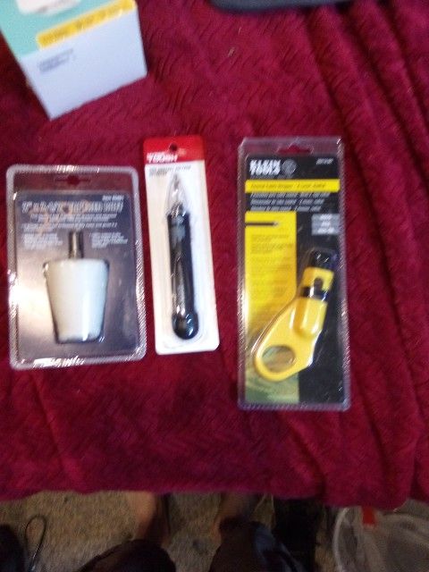 Klein Cable Stripper.Buffer, Electric Tester