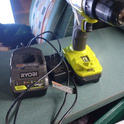 Ryobi Battery Drill 