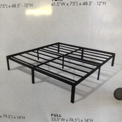 Base De Metal Queen Size